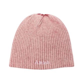 Amish Berretto a coste C0760 - - Accessories - Uomo - Rosa - ONE SIZE