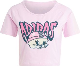 adidas (WMNS) adidas Originals Graphic Baby T-shirt Asia Sizing Pink IV9299