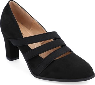 Journee Collection Women & apos;s Comfort Loren Medium and Wide Width Pumps