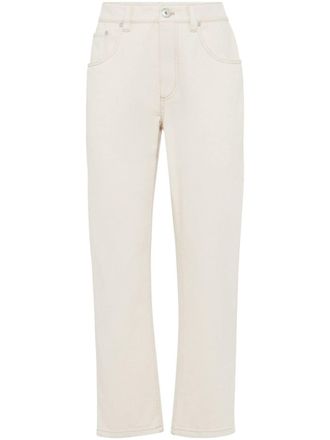 Brunello Cucinelli Straight jeans - Wit