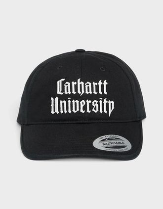 Carhartt Work in Progress Mens WIP Logo Cap Black White - Size: ONE size