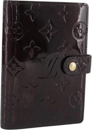 Louis Vuitton Pre-owned Leather home-office - Dames - Vintage Accessoires - Paars - ONE Size - Vintage