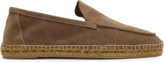 Castaner Nino T Suede Espadrille Loafers - Brown - 45 (IT45 / UK11)