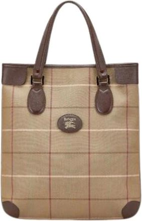 Burberry Pre-owned Tote Bags, female, Multicolor, Size: ONE SIZE Pre-owned Tote Bag