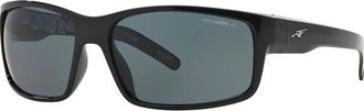 Arnette Zwart/Grijs Fastball Zonnebril - Heren - Zonnebrillen - Zwart - 62 MM - Accessoires