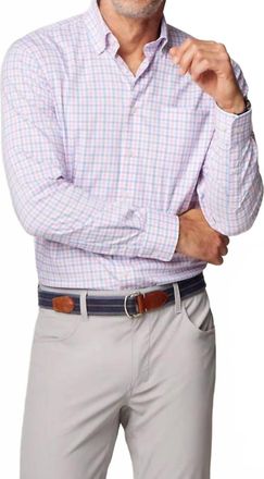 Johnnie-O Rylen Button Down Top In Calypso