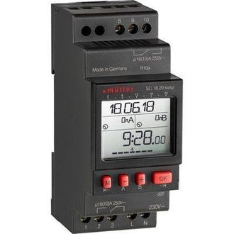 OEM M&uuml;ller Sc 18.20 Easy Programador Horario Negro