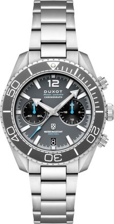 Duxot Tiburon Chronograph Quartz Grey Dial Mens Watch DX-2062-11