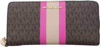 Michael Kors Jet Set Travel Continental Wristlet - Wild Berry Multi