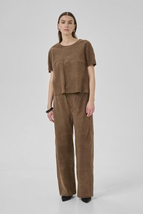 MY ESSENTIAL WARDROBE Leren broek PetraMW Leren broek Casual fit