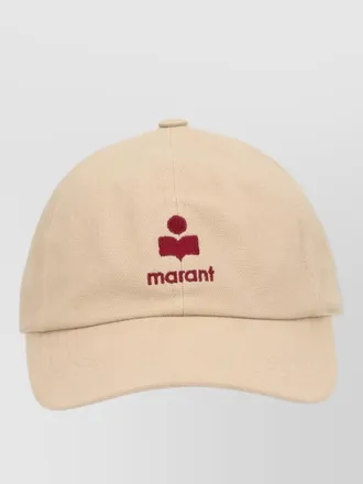 Isabel Marant curved brim baseball hat adjustable strap