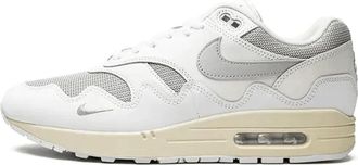 Nike Patta White Grey Air Max 1 - Heren - Fitnessschoenen - Wit - 41 EU - Leer - Fitness