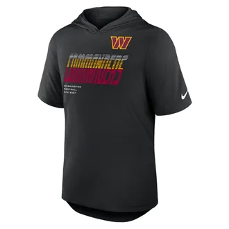 Nike Washington Commanders Nike Mens Dri-FIT NFL Hooded T-Shirt in Black | 03NB00A9E-W9H