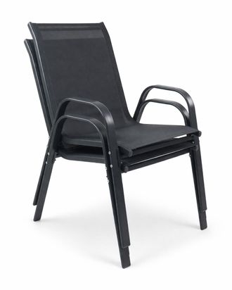 VCM Silla De Jard&iacute;n De 2 Piezas Silla Apiladora Sonlas 89x56x73 - Vcm