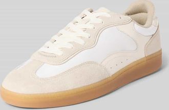 Hoff Sneaker aus Leder-Textil-Mix Modell Park in Weiss, Gr&ouml;&szlig;e 40