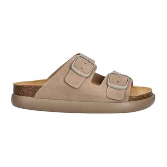 Scholl Schoenen, Dames, Beige, 37 EU, Leer, Noelle Slide