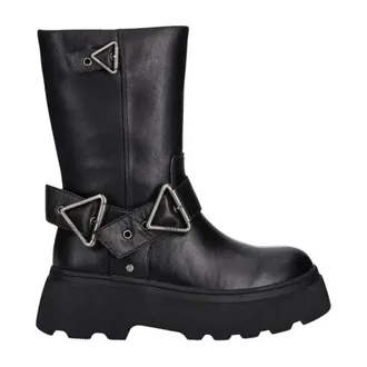 Guess Dames, Schoenen, Zwart, Maat: 37 EU Leer