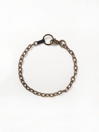 Our Legacy Collana Ladon Our Legacy in maglia anticata di ottone