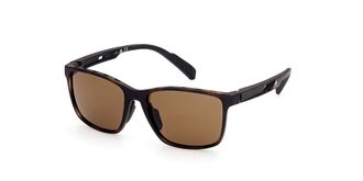 Adidas Sport SP0035 52E Mens Sunglasses Tortoiseshell Size 56