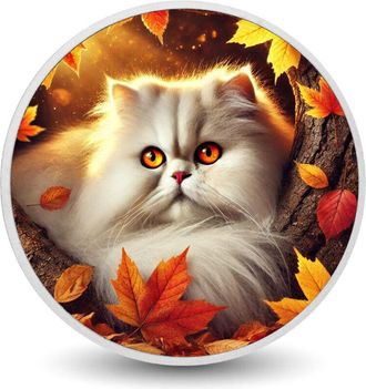 OEM Resplandor Majestuoso: Moneda De 1 Oz Del Guardi&aacute;n Esponjoso Del Oto&ntilde;o