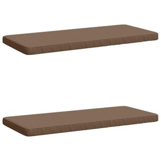 vidaXL Cuscini Per Panchina A 2 Pezzi Vught 2 Pz 100% Poliestere Vidaxl