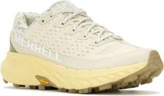 Merrell Merrell Agility Peak Sneakers Womens Cream Trail Running Shoes MEW90