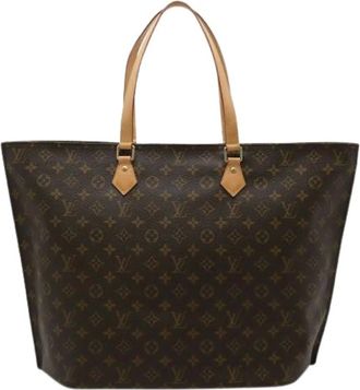Louis Vuitton Pre-owned Tote Bags, female, Brown, Size: ONE SIZE Pre-owned Monogram Tote Bag