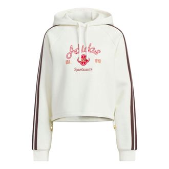 adidas (WMNS) adidas Hooded Top Asia Sizing CNY Off White KH2695