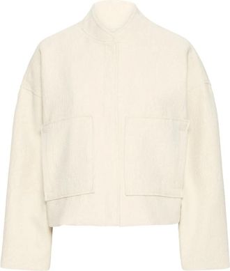 Ichi Bomberjack - Dames - Bomber jackets - Beige - L - Jassen
