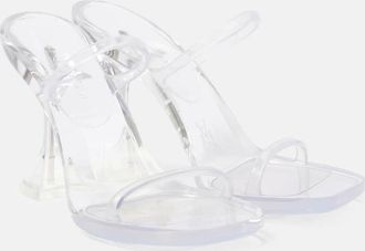 Amina Muaddi Brito PVC mules