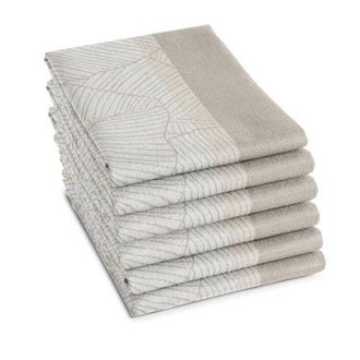 Ddddd Barrier theedoek off-white (set van 6)