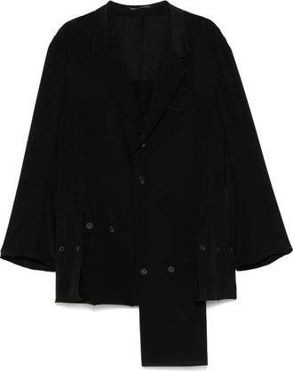 Yohji Yamamoto Silk Coat