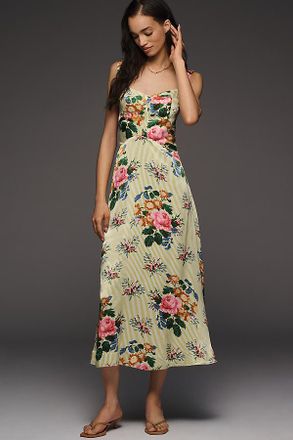 Maeve The Jocelyn Sleeveless Slip Midi Dress by Maeve