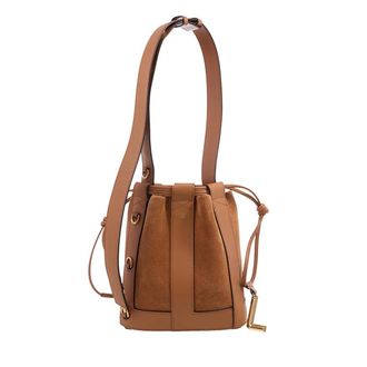 Lancel Crossbody Bags - Elles Suede Animation - S Bucket Bag - brown - Crossbody Bags for ladies
