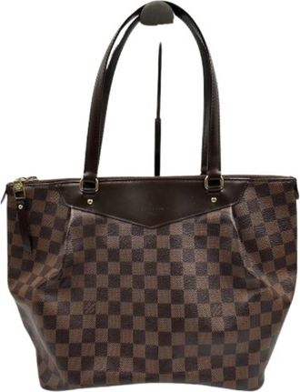 Louis Vuitton Damier Brown Pvc Tote Bag (Pre-Owned)