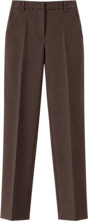 Jucca Pantalones Rectos - Trousers - Mujer - Marr&oacute;n - XL