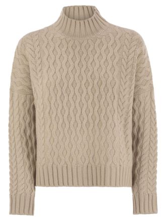 Max Mara Wochenende Max Mara Yard Boxy Pullover in Wollgarn