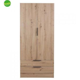 Composad Composad - Armadio rovere con cassetti 82x46x184 cm