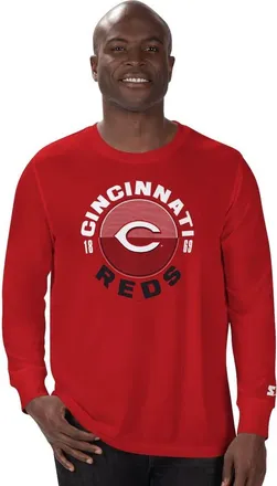 Starter Mens Starter Red Cincinnati Reds Halftime Long Sleeve T-Shirt at Nordstrom, Size Medium