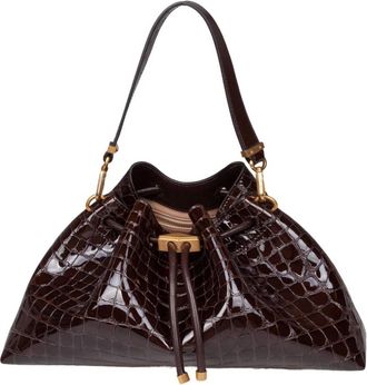 Jimmy Choo London Dames, Tassen, Bruin, Maat: ONE Size Leer