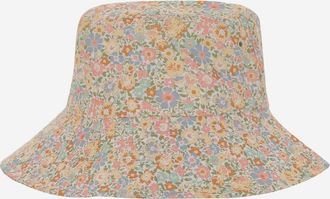 BONPOINT Girls Bucket Hat Floral Multicolour Cotton