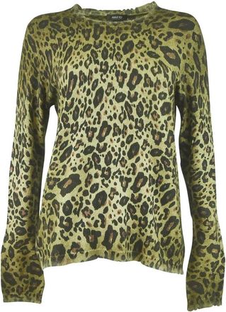 Avant Toi Truien & Vesten, Dames, Groen, L, Round-neck Truien