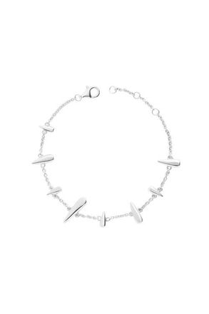 Lucy Quartermaine Shard Bracelet in Sterling Silver at Nordstrom, Size 8