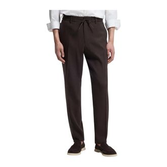 HUGO BOSS P-Perin-RDS-WG-262 Trousers - male - Boss - Slim-fit Trousers - Brown - 2XL - Trousers