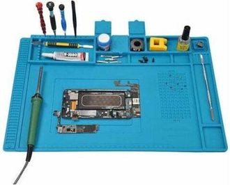 OEM Alfombrilla De Trabajo Multiusos Para Reparaci&oacute;n Electr&oacute;nica Magn&eacute;tica Para Soldadura Y Estaci&oacute;n De Soldadura Con Regla Y Muescas Para Tornillos Alfom