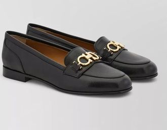 Ferragamo leather loafers