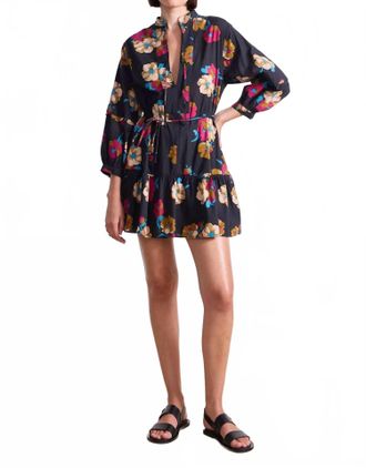 Apiece Apart Lalla Mini Dress In Floating Floral