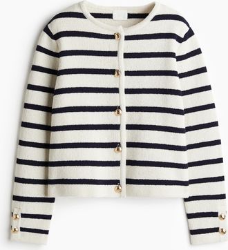 H&M Gestrickter Cardigan - Beige