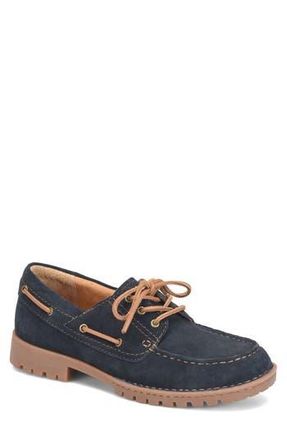 B&oslash;rn Explorer Boat Shoe in Navy Suede at Nordstrom Rack, Size 11.5