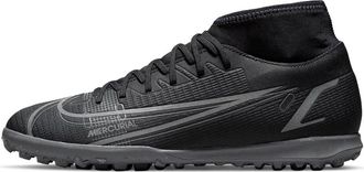 Nike Mercurial Superfly 8 Club TF Black Gray CV0955-004